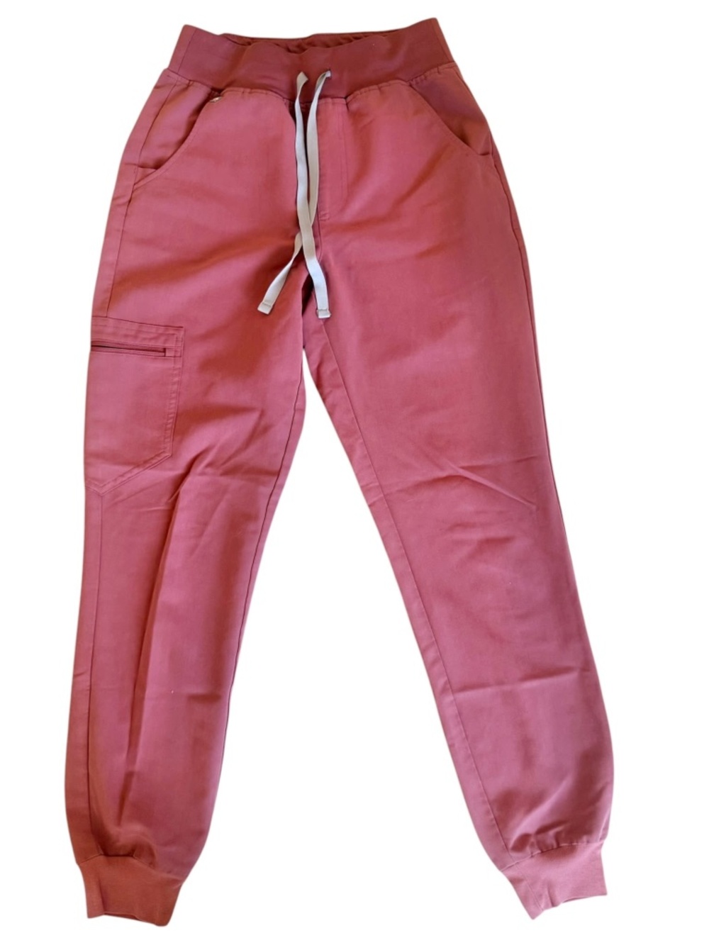FIGS Slim Zamora Dusty Rose Scrub Joggers XS